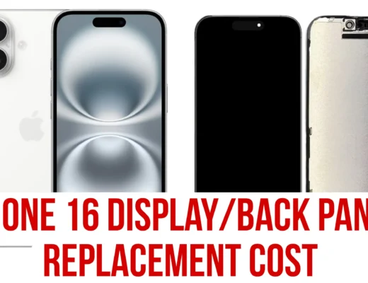 iPhone 16 Display & Back Replacement Cost